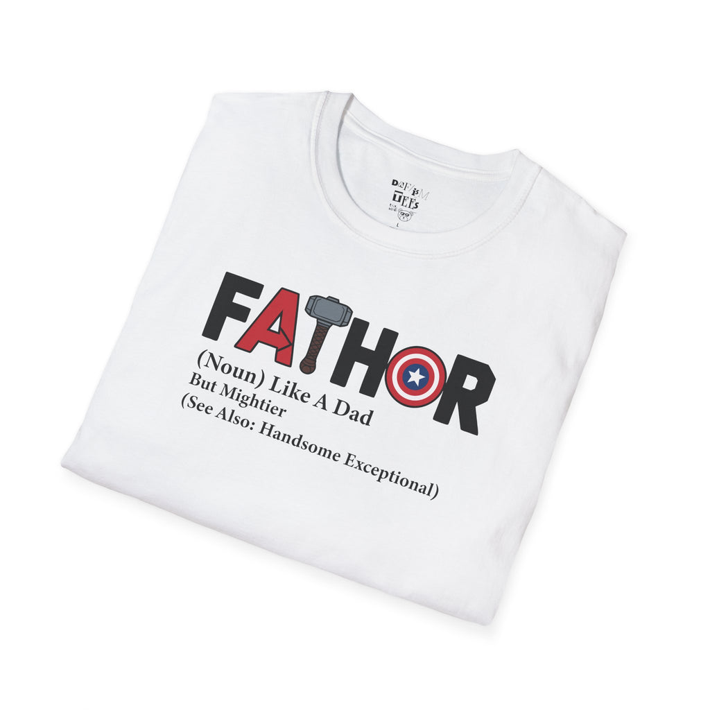Father's Day Humor T-Shirt, Gift for Dad, Funny Dad Shirt, Unisex Softstyle Tee, Father's Day Gift Ideas