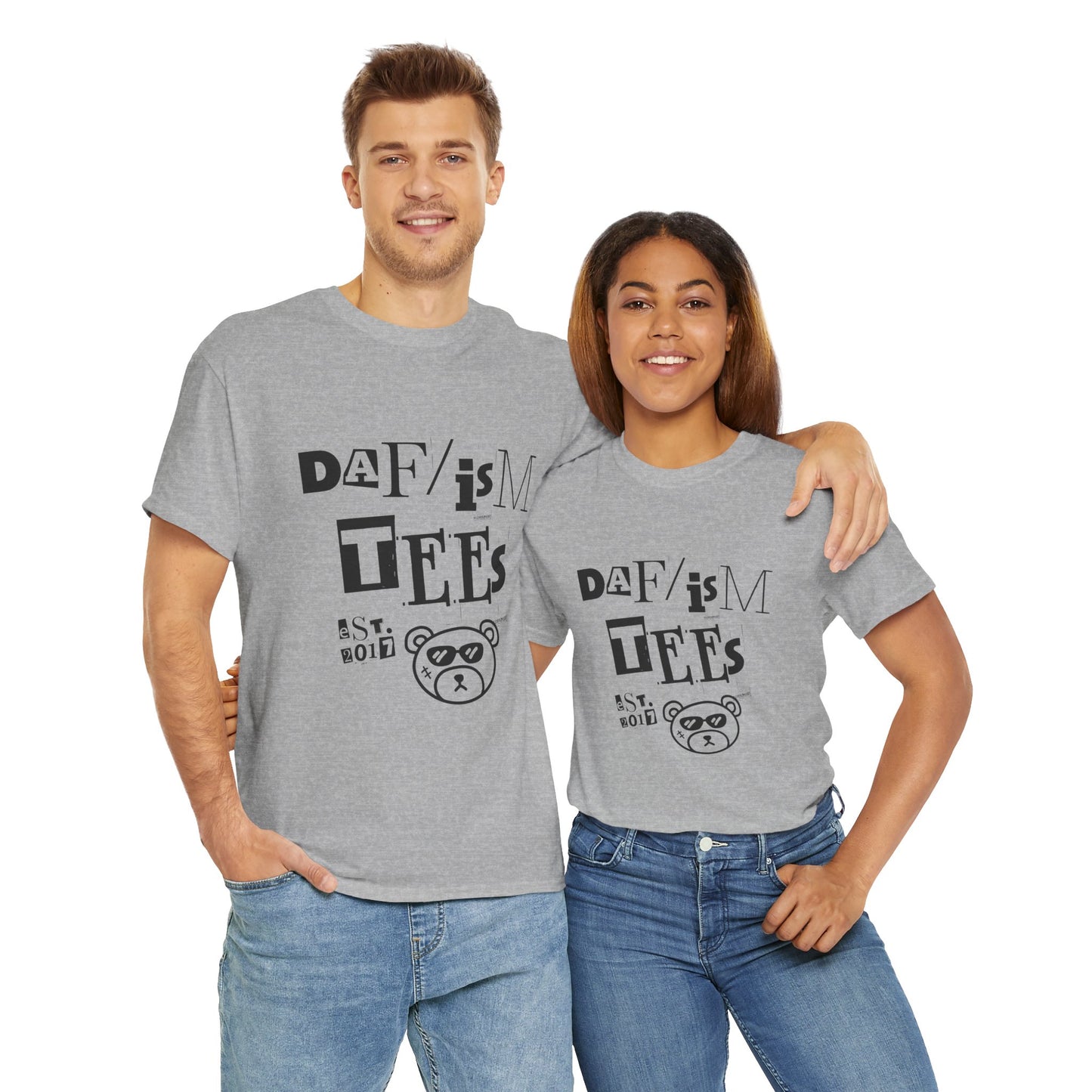 DAF'ism Tees Logo Unisex Heavy Cotton Tee