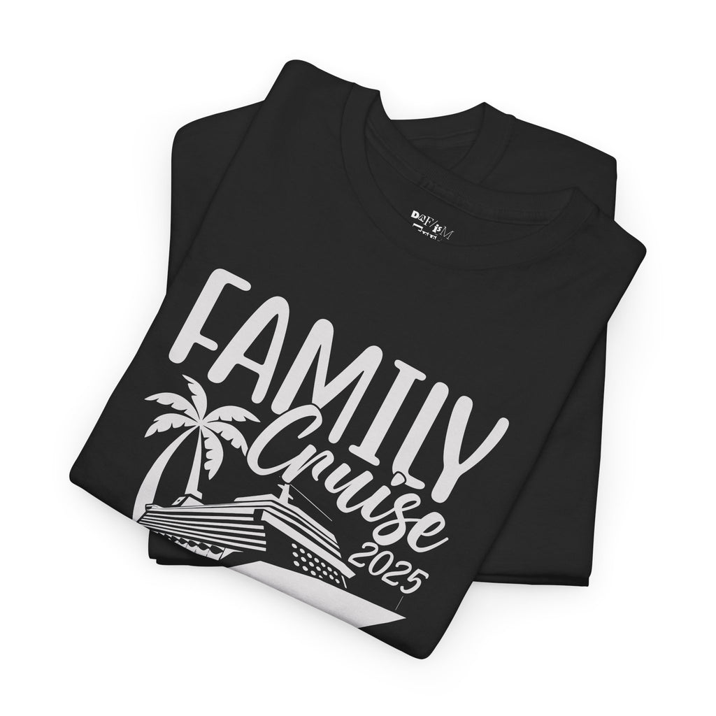 Family Cruise 2025 Unisex Heavy Cotton Tee | Great Vacation Shirt, Family Reunion Gift, Custom Cruise Apparel, Summer Holiday Tee, Fun [...]