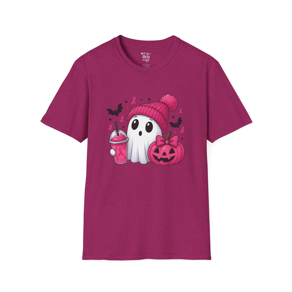 October Breast Cancer Awrareness Halloween Tee Shirt