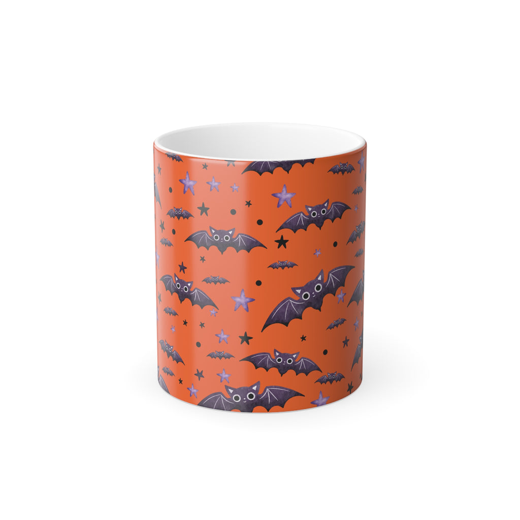Halloween Color Morphing Mug with Bats