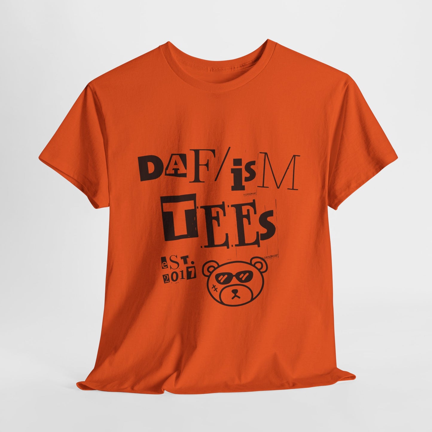 DAF'ism Tees Logo Unisex Heavy Cotton Tee