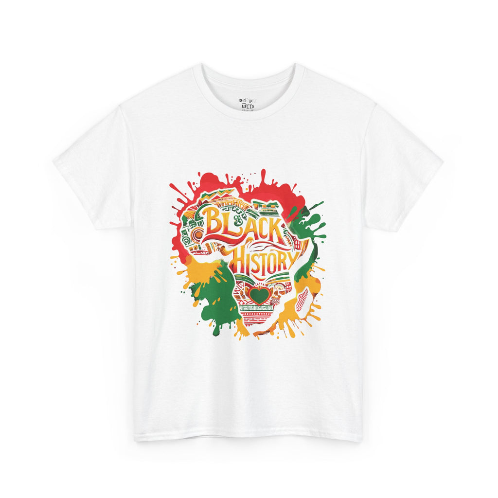 Black History Celebration Unisex Heavy Cotton Tee