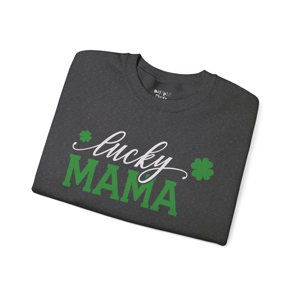 Lucky Mama Crewneck Sweatshirt - St. Patrick's Day Charm