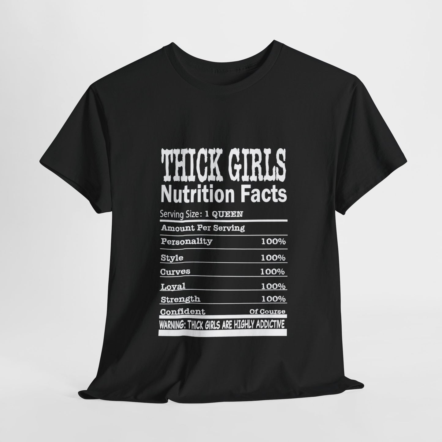 Thick Girls Nutrition Facts