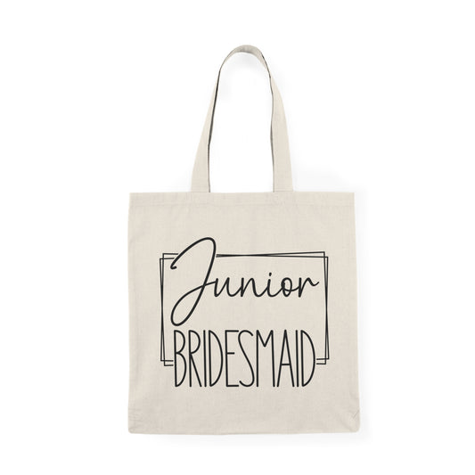 Customizable Wedding Tote for Junior Bridesmaid
