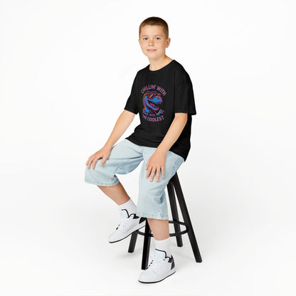 Chillin' with the Coolest Dinosaur Kids Tee