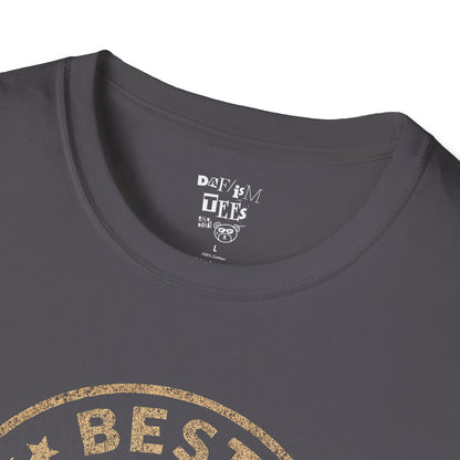 Best Dad Ever Unisex Softstyle T-Shirt, Father's Day Gift, Casual Wear, Dad Apparel, Family Reunion Tee