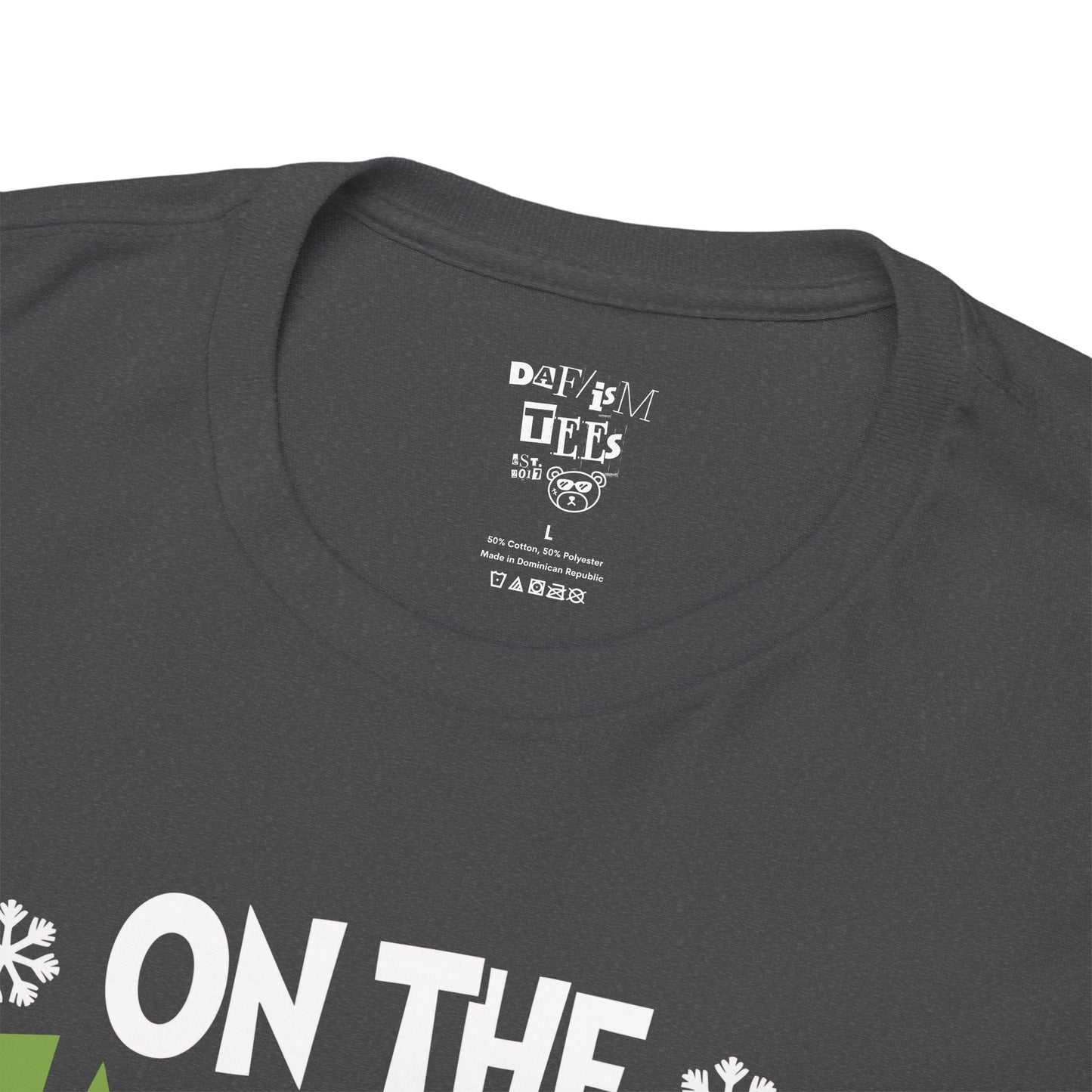 Naughty List I Regret Nothing Christmas Tee