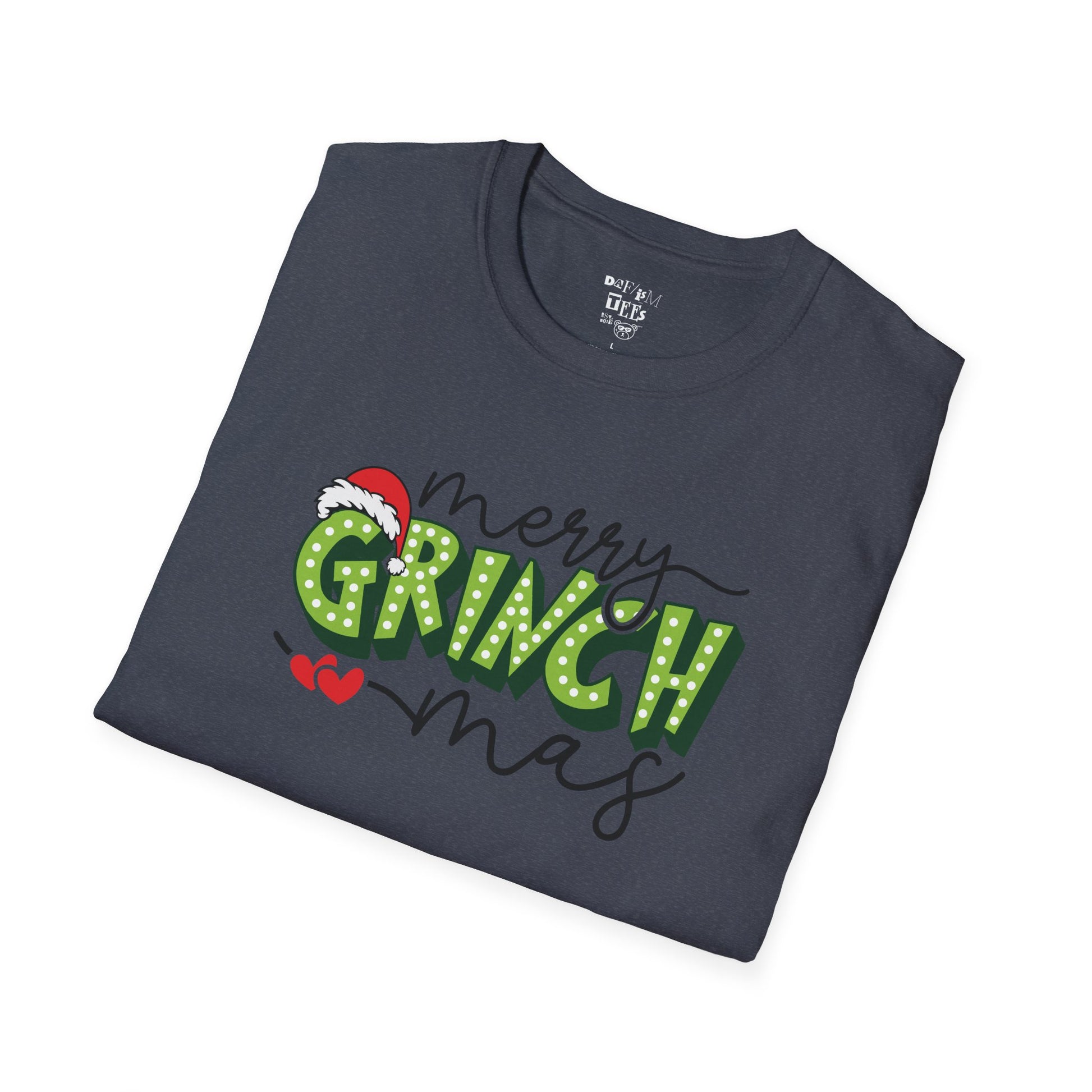 Grinchmas Holiday T-Shirt — 'Merry Grinchmas' Festive Christmas Tee