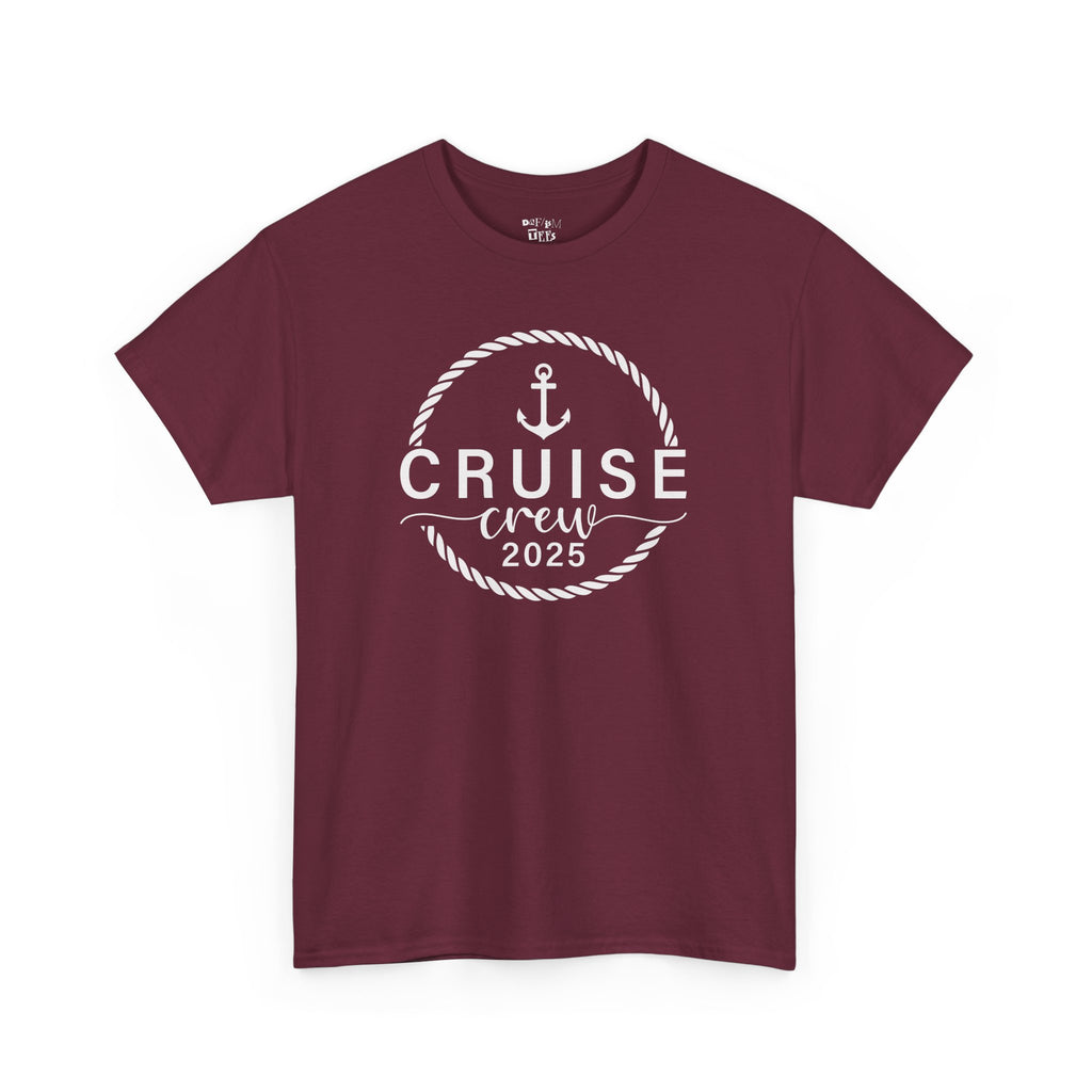 Cruise Crew 2025 Unisex Heavy Cotton Tee | Perfect for Summer Vacations, Family Reunions, Travel Adventures, Cruise Trips, Nautical [...]