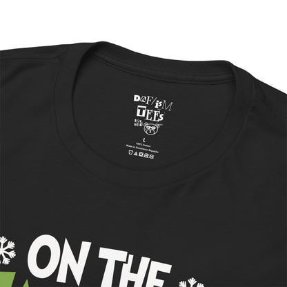 Naughty List I Regret Nothing Christmas Tee