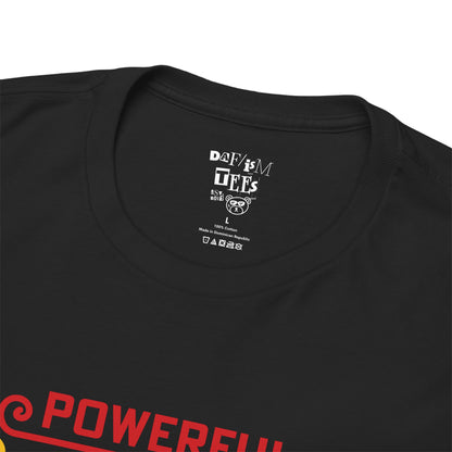Unisex Heavy Cotton Tee - "The Most Powerful Piece in the Game" - Chess Lover's Tee
