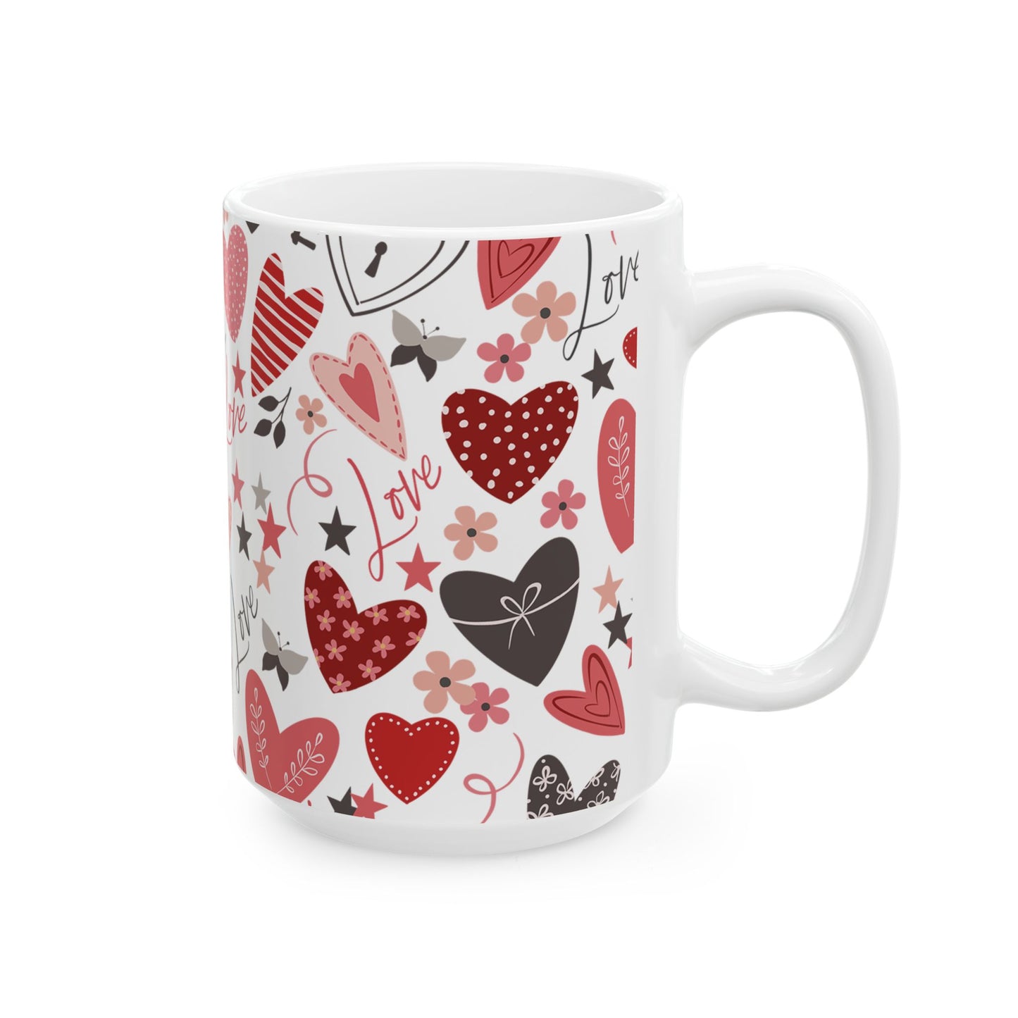 Love Patches Mug 15oz