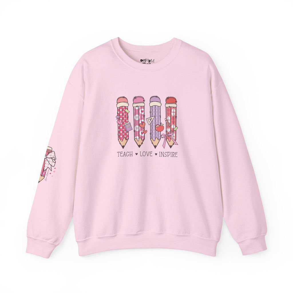 Teach / Love / Inspire Teacher Sweatshirt