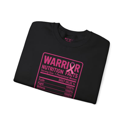 Warrior Nutrition Facts Sweatshirt