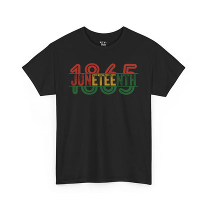Juneteenth 1865 Unisex Heavy Cotton Tee - Celebrate Freedom and Heritage