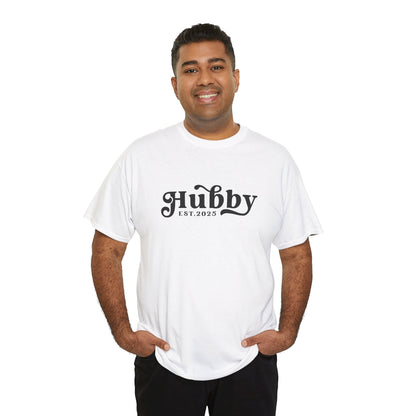 Hubby est. 2025 Wedding/ Groom Shirt