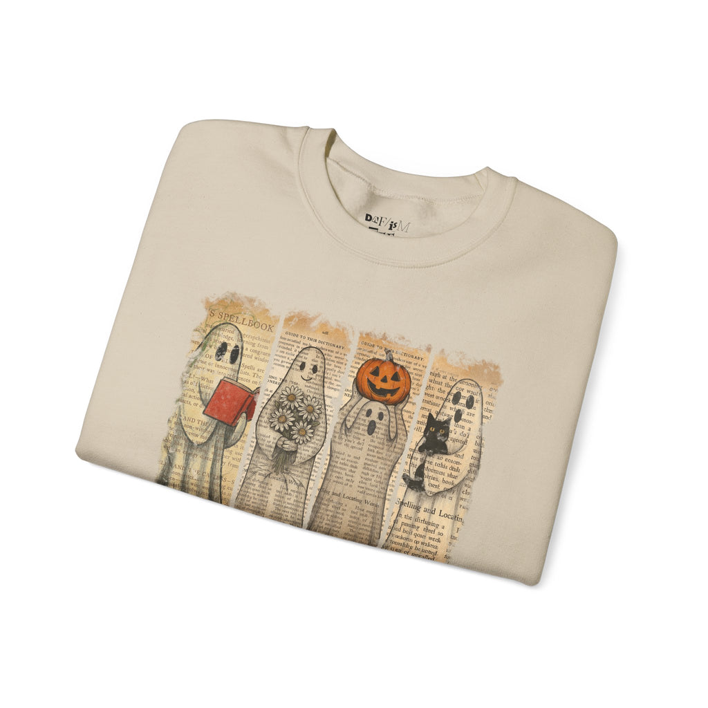 Halloween Vintage Ghosts Sweatshirt
