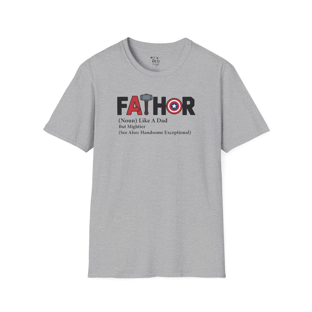 Father's Day Humor T-Shirt, Gift for Dad, Funny Dad Shirt, Unisex Softstyle Tee, Father's Day Gift Ideas