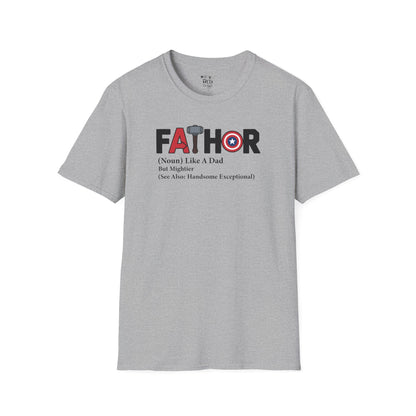 Father's Day Humor T-Shirt, Gift for Dad, Funny Dad Shirt, Unisex Softstyle Tee, Father's Day Gift Ideas