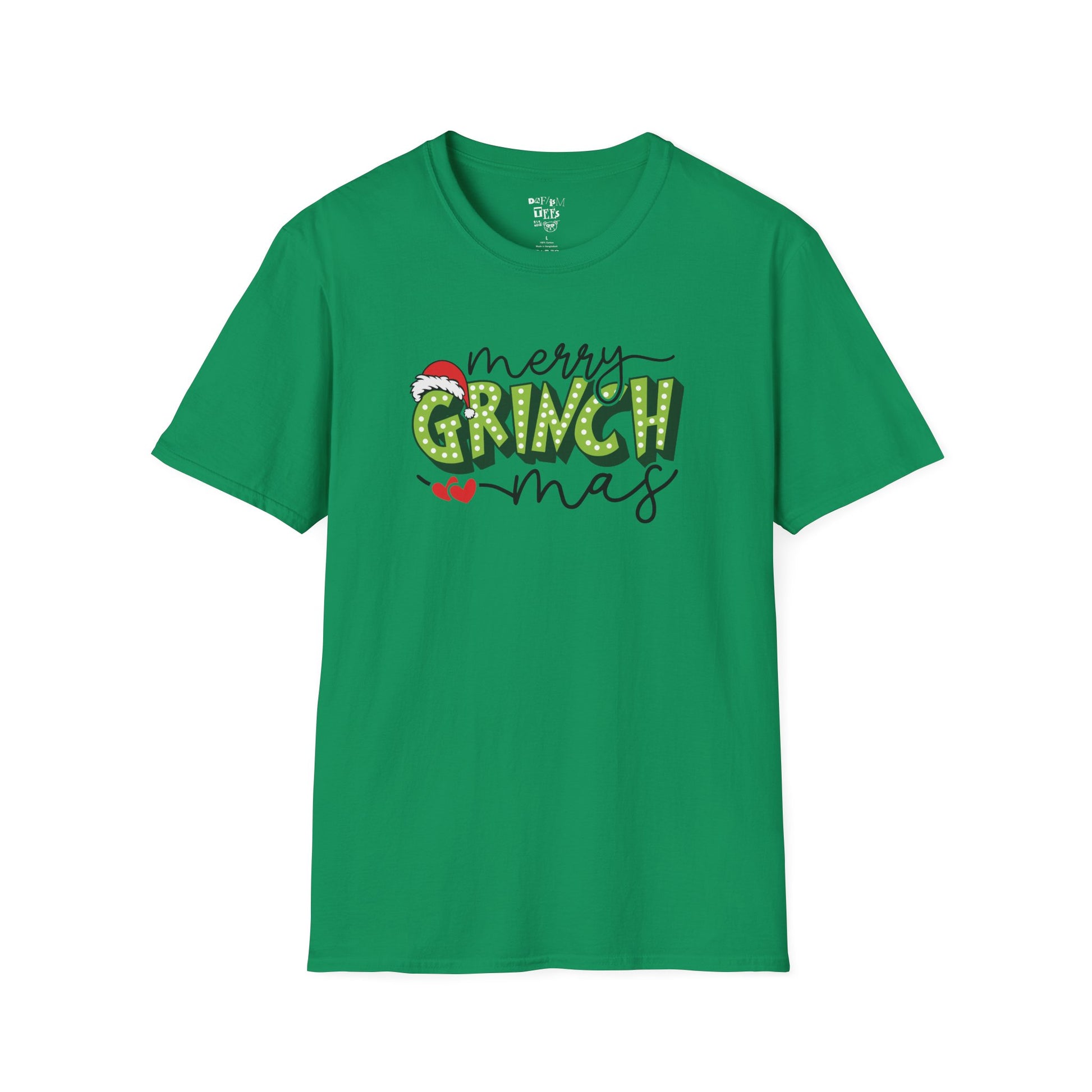 Grinchmas Holiday T-Shirt — 'Merry Grinchmas' Festive Christmas Tee