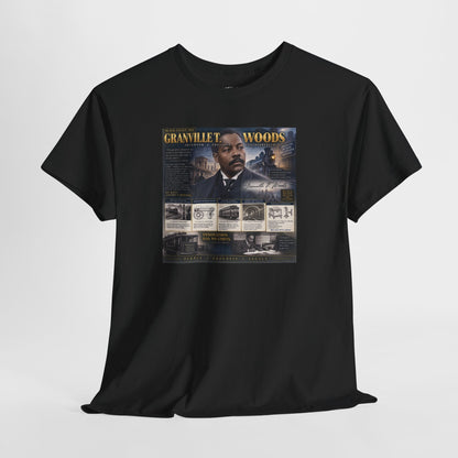 Granville T. Woods Black Inventor History T-Shirt