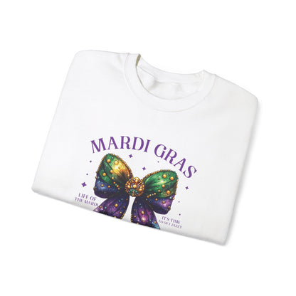 Mardi Gras Martini Club Sweatshirt