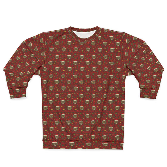 Festive Cat Pajama Top