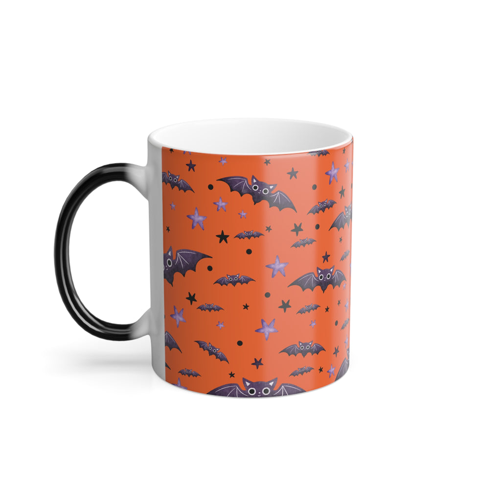 Halloween Color Morphing Mug with Bats