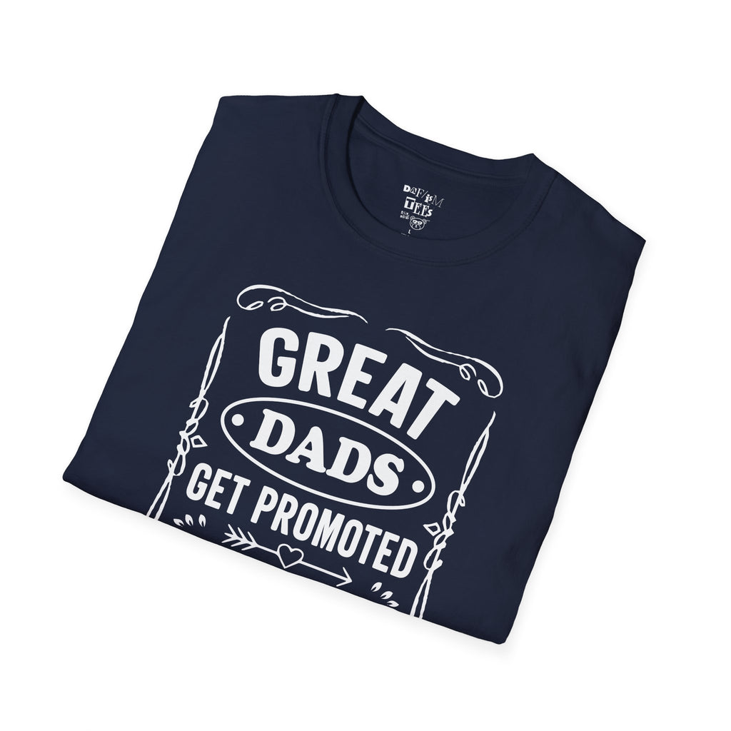 Great Dads Get Promoted to Grandpas T-Shirt | Father's Day Gift, Grandpa Shirt, Unisex Tee, Dad Humor, Family Celebration