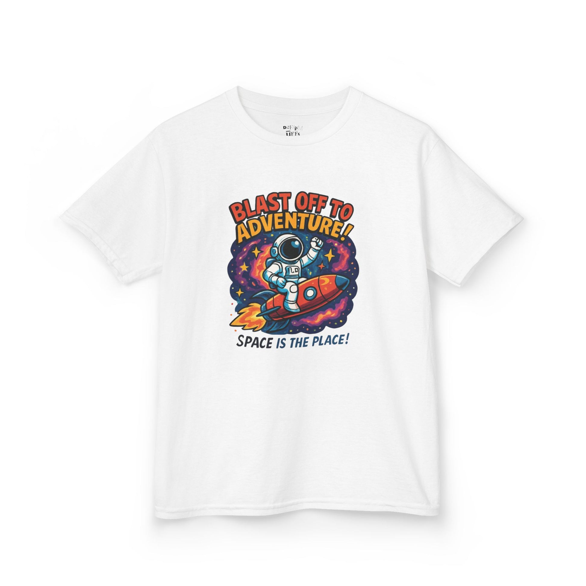 Blast Off Kids Tee - Space Adventure