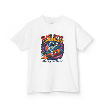 Blast Off Kids Tee - Space Adventure