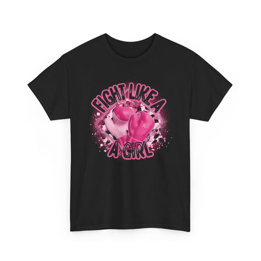 Fight Light a Girl Breast Cancer Awareness Tee