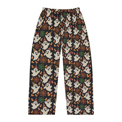 Ghosts and Candy Men's Halloween Pajama Pants