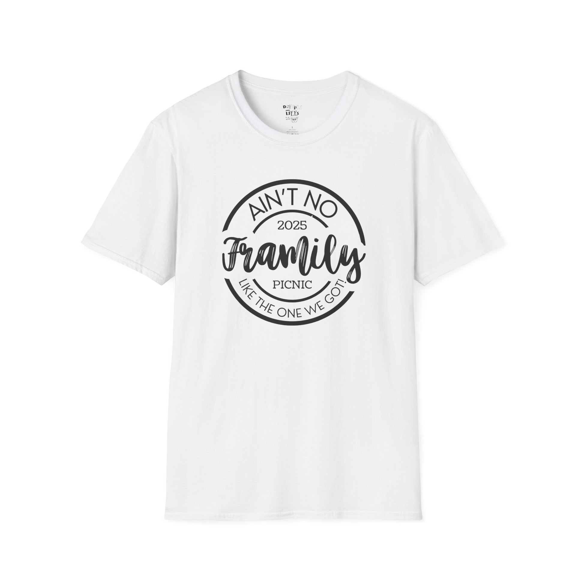 Friends and Family Picnic T-Shirt - 2025 Aint No Family Like The One We Got