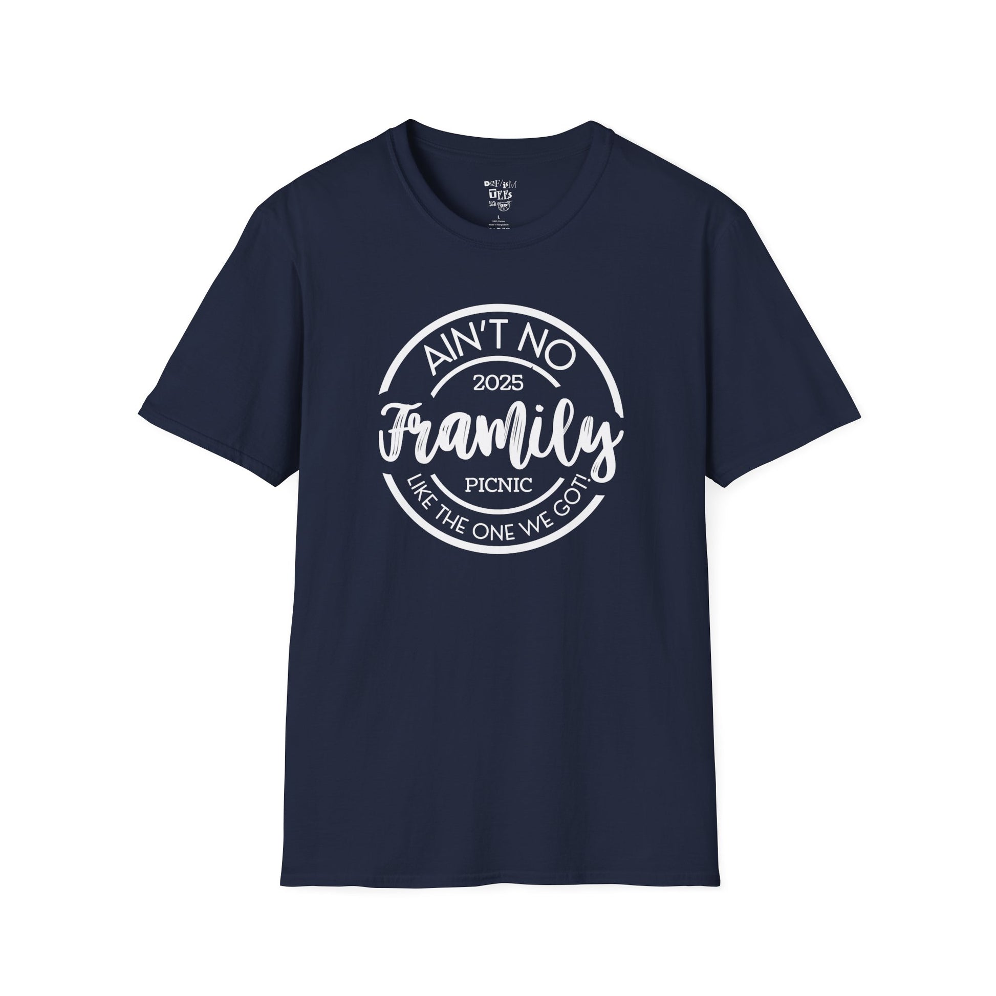 Friends and Family Picnic T-Shirt - 2025 Aint No Family Like The One We Got