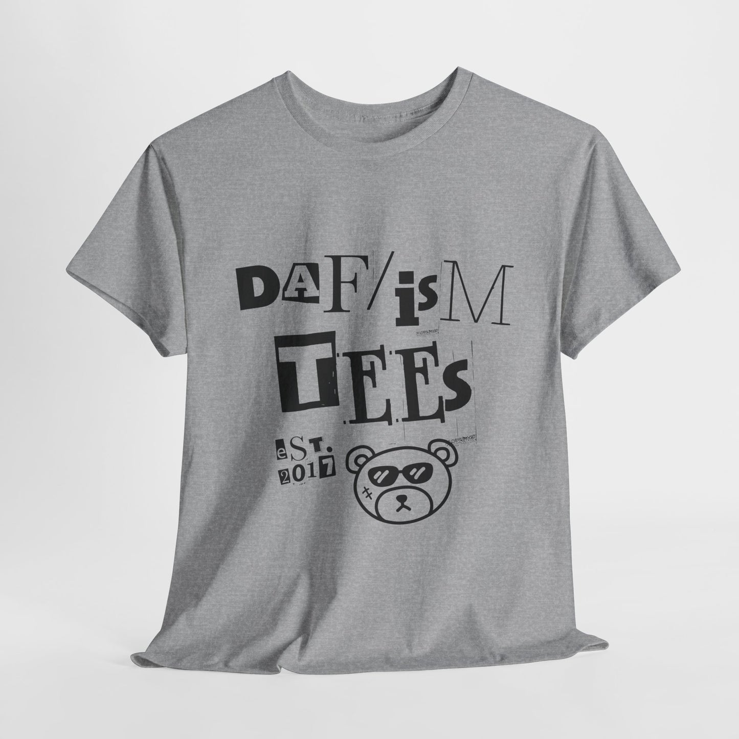 DAF'ism Tees Logo Unisex Heavy Cotton Tee