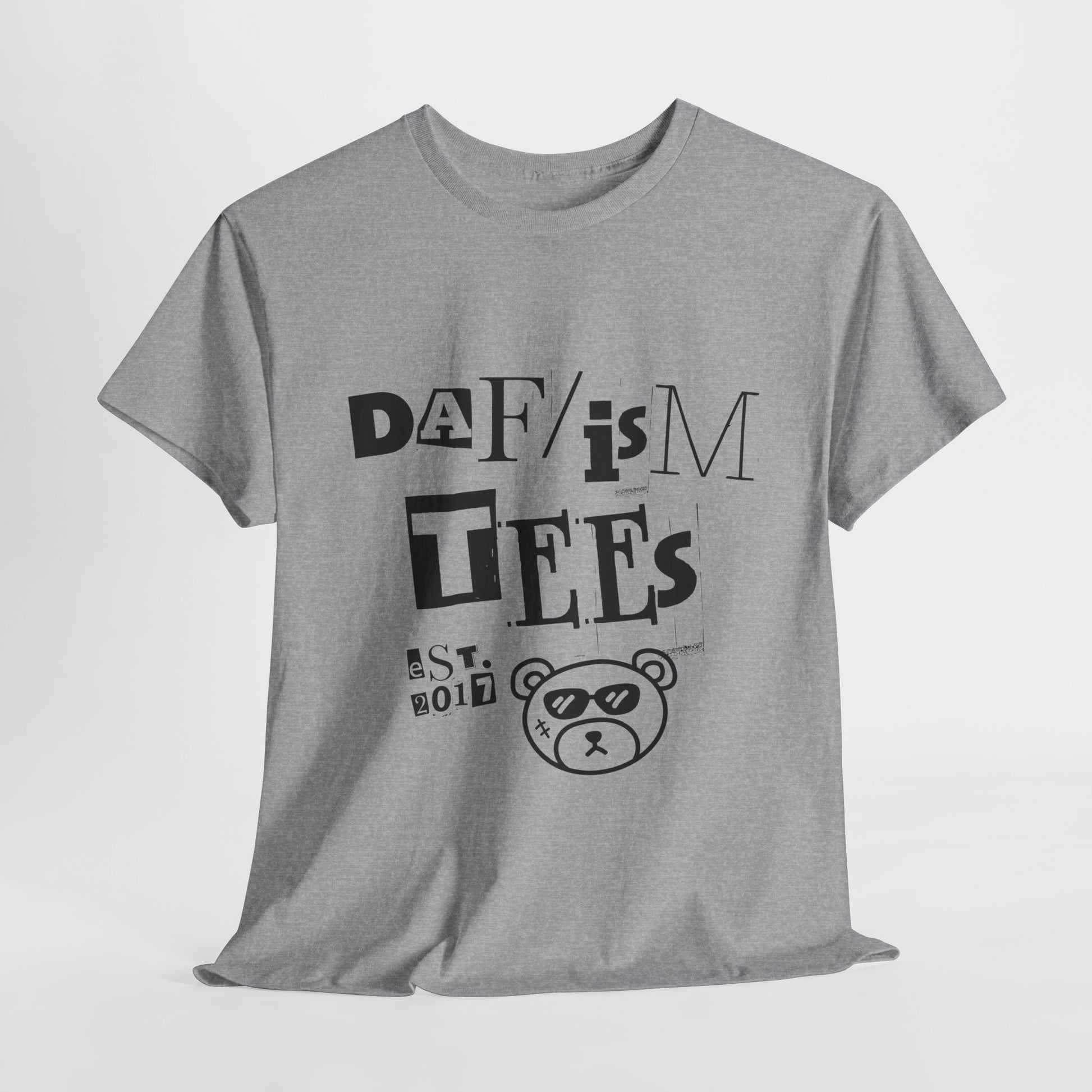 DAF'ism Tees Logo Unisex Heavy Cotton Tee