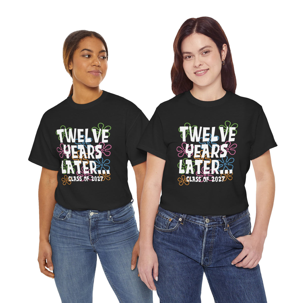 Twelve Years Later Class of 2027 Graduation T-Shirt