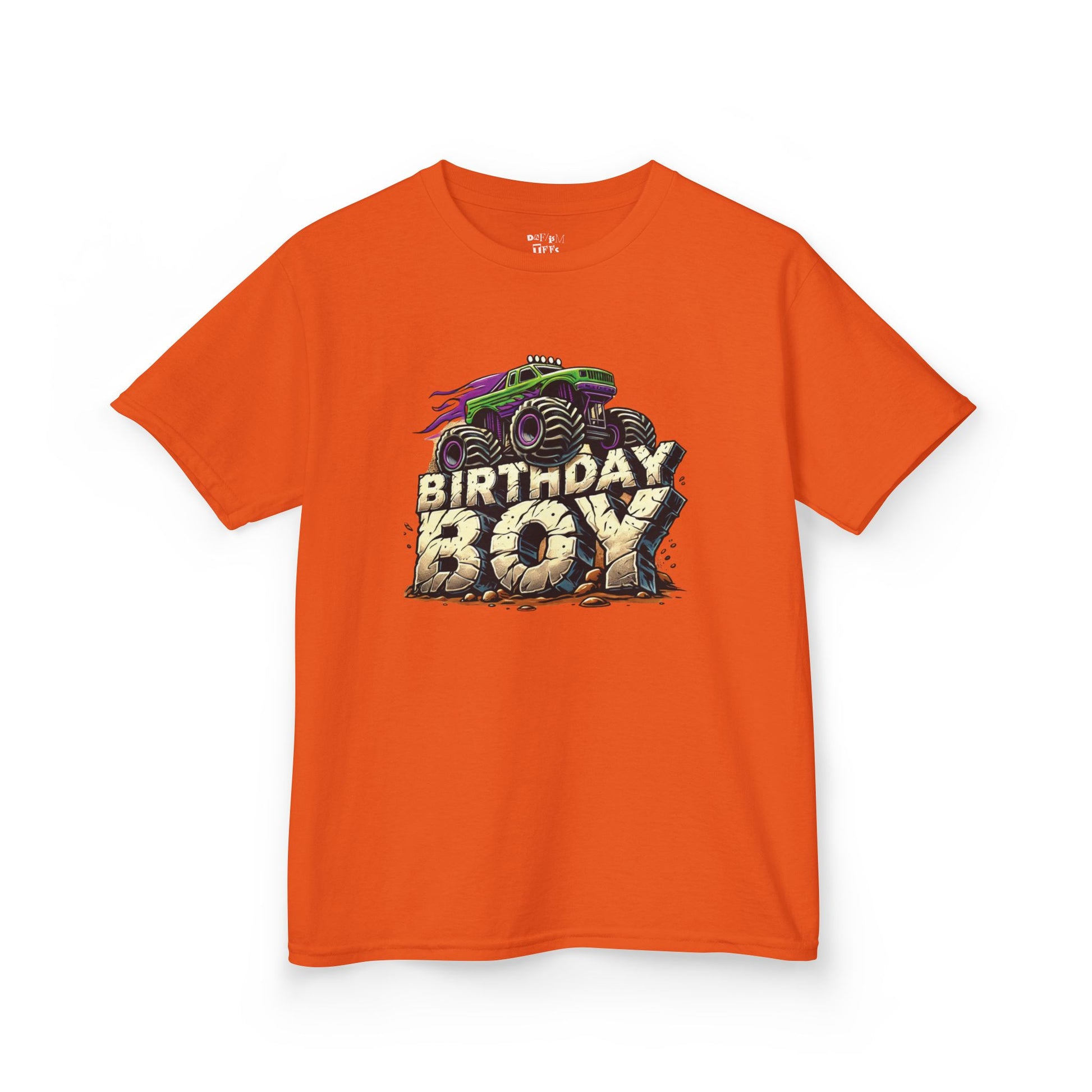 Birthday Boy Monster Truck Tee