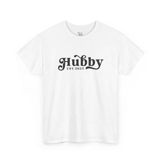 Hubby est. 2025 Wedding/ Groom Shirt