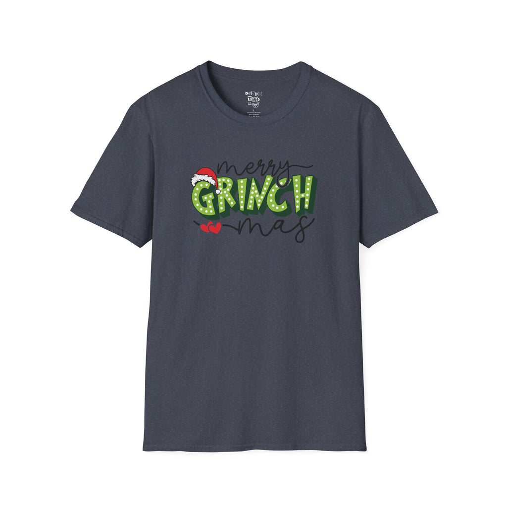 Grinchmas Holiday T-Shirt — 'Merry Grinchmas' Festive Christmas Tee