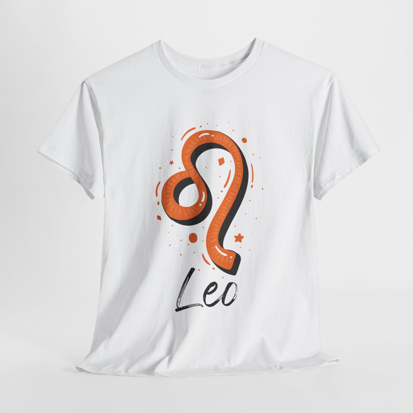 Leo Zodiac Unisex Heavy Cotton Tee