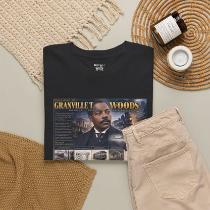 Granville T. Woods Black Inventor History T-Shirt