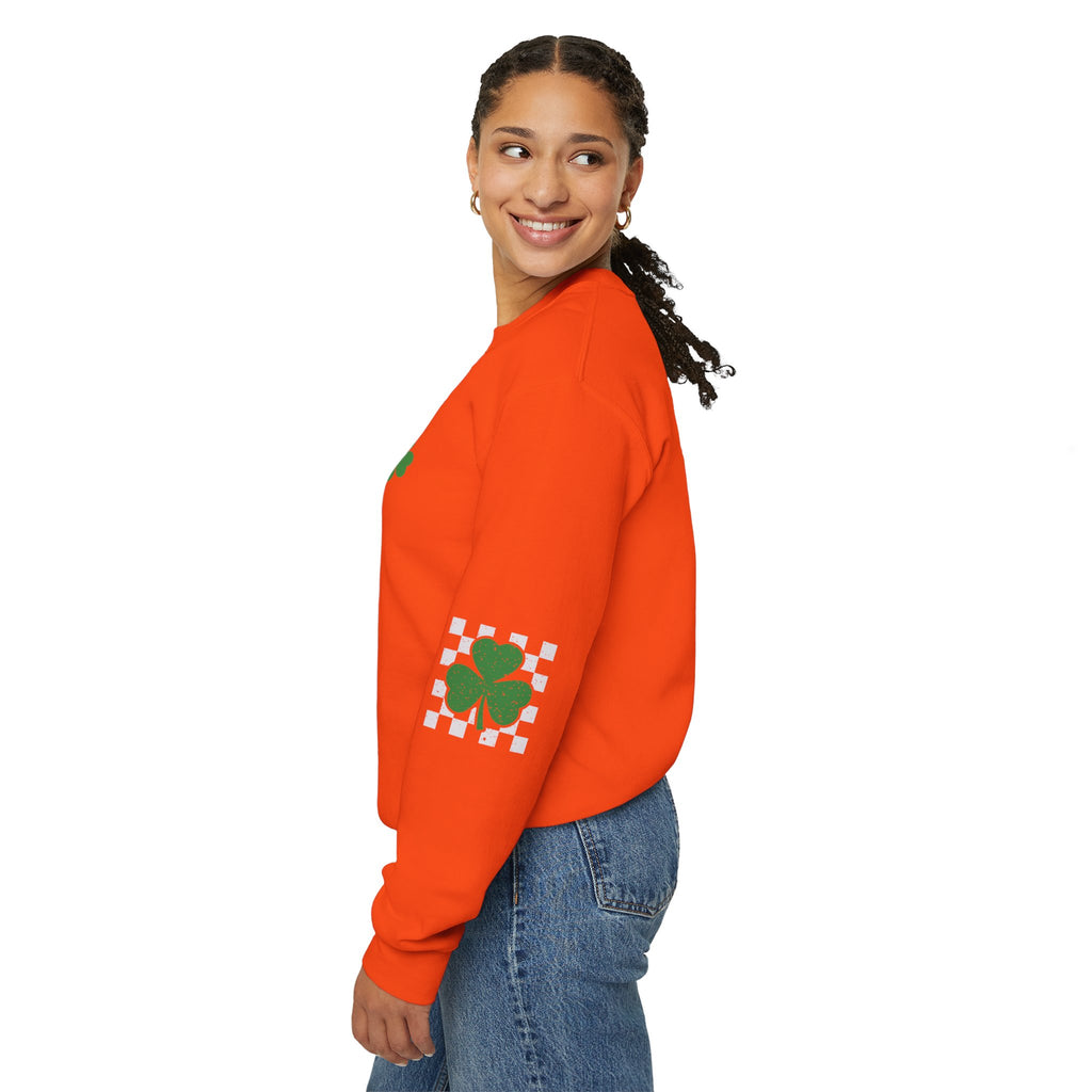 Lucky Mama Crewneck Sweatshirt - St. Patrick's Day Charm