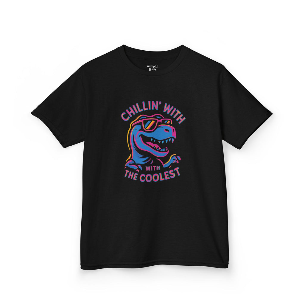 Chillin' with the Coolest Dinosaur Kids Tee